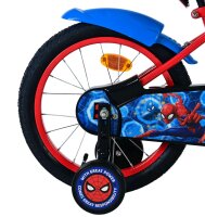 Volare Spider-Man Kinderfahrrad - Jungen - 16 Zoll - Rot