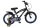Volare Batman Kinderfahrrad - Jungen - 16 Zoll - Schwarz