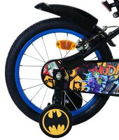 Volare Batman Kinderfahrrad - Jungen - 16 Zoll - Schwarz...