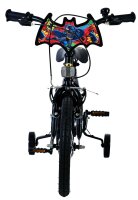 Volare Batman Kinderfahrrad - Jungen - 16 Zoll - Schwarz - 2 Handbremsen