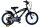 Volare Batman Kinderfahrrad - Jungen - 16 Zoll - Schwarz - 2 Handbremsen