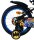 Volare Batman Kinderfahrrad - Jungen - 16 Zoll - Schwarz - 2 Handbremsen