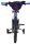 Volare Superman Kinderfahrrad - Jungen - 16 Zoll - Blau