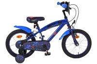 Volare Superman Kinderfahrrad - Jungen - 16 Zoll - Blau -...