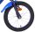 Volare Superman Kinderfahrrad - Jungen - 16 Zoll - Blau - Zwei Handbremsen