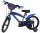 Volare Superman Kinderfahrrad - Jungen - 16 Zoll - Blau - Zwei Handbremsen
