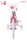 Volare Disney Princess Kinderfahrrad - Mädchen - 16 Zoll - Rosa