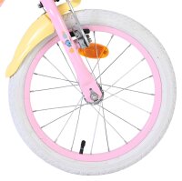 Volare Disney Stitch Kinderfahrrad - Mädchen - 16 Zoll - Rosa - Zwei Handbremsen