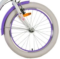 Volare Lovely Kinderfahrrad - Mädchen - 20 Zoll - Lila - 3 Gänge