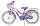 Volare Lovely Kinderfahrrad - Mädchen - 20 Zoll - Lila - 3 Gänge
