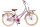 Volare Excellent Kinderfahrrad - Mädchen - 20 Zoll - Matt Pink