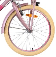 Volare Excellent Kinderfahrrad - Mädchen - 20 Zoll - Mattrosa - 3 Gänge