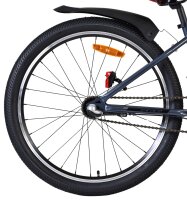 Volare XC Race Kinderfahrrad - 24 Zoll - Nexus 3 - Rot/Grau