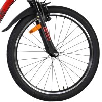 Volare XC Race Kinderfahrrad - 24 Zoll - Nexus 3 - Rot/Grau