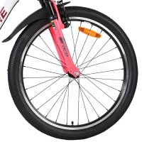 Volare XC Race Kinderfahrrad - 24 Zoll - Nexus 3 - Weiß/Pink