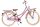Volare Excellent Kinderfahrrad - Mädchen - 24 Zoll - Mattrosa