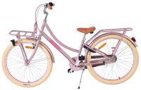 Volare Excellent Kinderfahrrad - Mädchen - 24 Zoll - Mattrosa - 3 Gänge