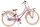 Volare Excellent Kinderfahrrad - Mädchen - 24 Zoll - Mattrosa - 3 Gänge