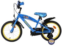 Rubble & Crew Kinderfahrrad - Jungen - 16 Zoll - Blau - Zwei Handbremsen