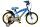 Rubble & Crew Kinderfahrrad - Jungen - 16 Zoll - Blau - Zwei Handbremsen