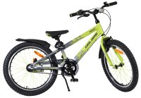 Volare Rocky Kinderfahrrad - 20 Zoll - 3 Gänge - Grün/Grau