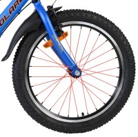 Volare Rocky Kinderfahrrad - 20 Zoll - 3 Gänge - Blau/Grau
