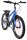 Volare Rocky Kinderfahrrad - 20 Zoll - 3 Gänge - Blau/Grau