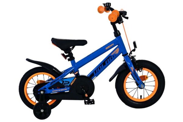 Volare Rocky Kinderfahrrad - Jungen - 12 Zoll - Blau