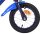 Volare Superman Kinderfahrrad - Jungen - 12 Zoll - Zwei Handbremsen