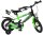 Volare Sportivo Kinderfahrrad - Jungen - 12 Zoll - Grün Schwarz