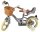 Volare Blossom Kinderfahrrad - Mädchen - 12 Zoll - Lila