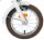 Volare Blossom Kinderfahrrad - Mädchen - 12 Zoll - Weiß - Zwei Handbremsen