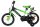 Volare Sportivo Kinderfahrrad - Jungen - 14 Zoll - Grün Schwarz