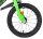 Volare Sportivo Kinderfahrrad - Jungen - 14 Zoll - Grün Schwarz - Zwei Handbremsen