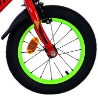 Volare Rocky Kinderfahrrad - Jungen - 14 Zoll - Rot