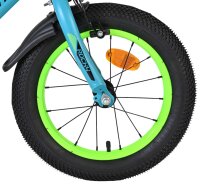 Volare Rocky Kinderfahrrad - Jungen - 14 Zoll - Grün
