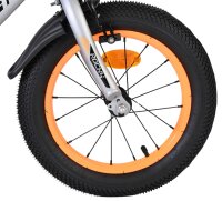 Volare Rocky Kinderfahrrad - Jungen - 14 Zoll - Grau