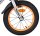 Volare Rocky Kinderfahrrad - Jungen - 14 Zoll - Grau