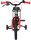 Volare Thombike Kinderfahrrad - Jungen - 14 Zoll - Schwarz Rot