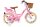 Volare Blossom Kinderfahrrad - Mädchen - 14 Zoll - Rosa