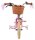 Volare Blossom Kinderfahrrad - Mädchen - 14 Zoll - Rosa