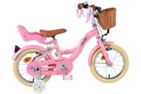 Volare Blossom Kinderfahrrad - Mädchen - 14 Zoll -...