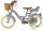 Volare Blossom Kinderfahrrad - Mädchen - 14 Zoll - Lila - Zwei Handbremsen