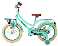 Volare Excellent Kinderfahrrad - Mädchen - 16 Zoll - Grün - 95 % zusammengebaut