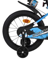 Volare Sportivo Kinderfahrrad - Jungen - 16 Zoll - Blau...