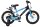 Volare Sportivo Kinderfahrrad - Jungen - 16 Zoll - Blau Schwarz