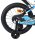 Volare Sportivo Kinderfahrrad - Jungen - 16 Zoll - Blau Schwarz - Zwei Handbremsen