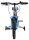 Volare Sportivo Kinderfahrrad - Jungen - 16 Zoll - Blau Schwarz - Zwei Handbremsen
