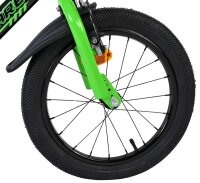Volare Sportivo Kinderfahrrad - Jungen - 16 Zoll - Grün Schwarz