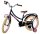 Volare Excellent Kinderfahrrad - Mädchen - 18 Zoll - Schwarz - 95 % zusammengebaut